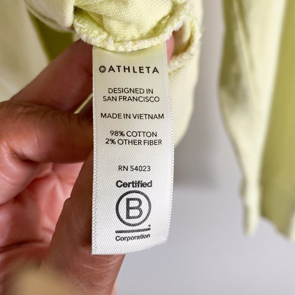 Athleta Pale Yellow Pullover Hoodie - Picture 8 of 8